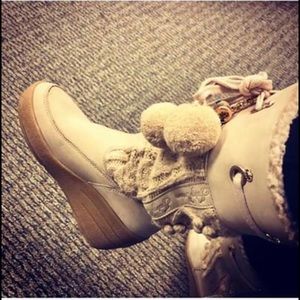 Juicy Couture Pom Pom boots